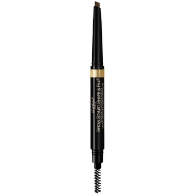 L&#39;Oreal Paris Brow Stylist Shape &amp; Fill Mechanical Eye Brow Makeup Pencil, Dark Brunette, 0.008 oz.