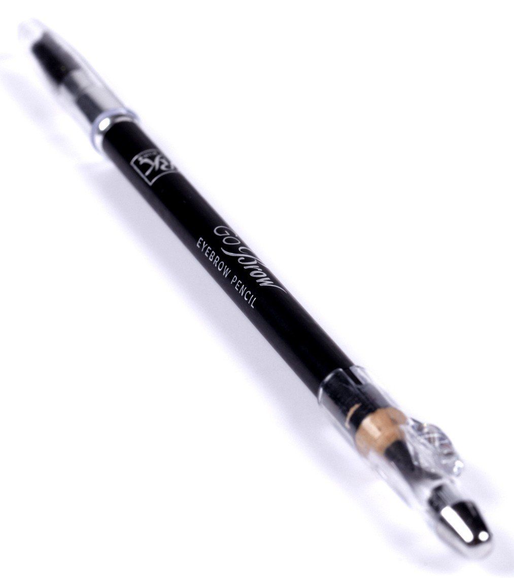 Kiss Go Brow Eyebrow Wooden Pencil Black Brown (6 Pieces)