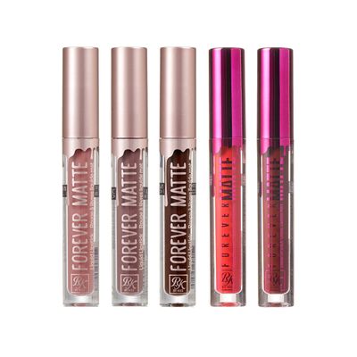 Ruby Kisses Forever Matte Liquid Lipstick 5 Pack - RFML03&amp;06&amp;12&amp;22&amp;23