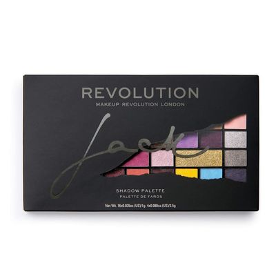 Makeup Revolution X Jack Eyeshadow Palette, Matte &amp; Shimmer, Intense Colors, 20 Shades, Cruelty-Free, 0.45 Oz