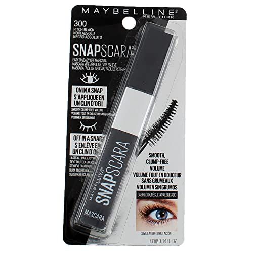 Maybelline Vex Snap Lash Wsh Pitch Black