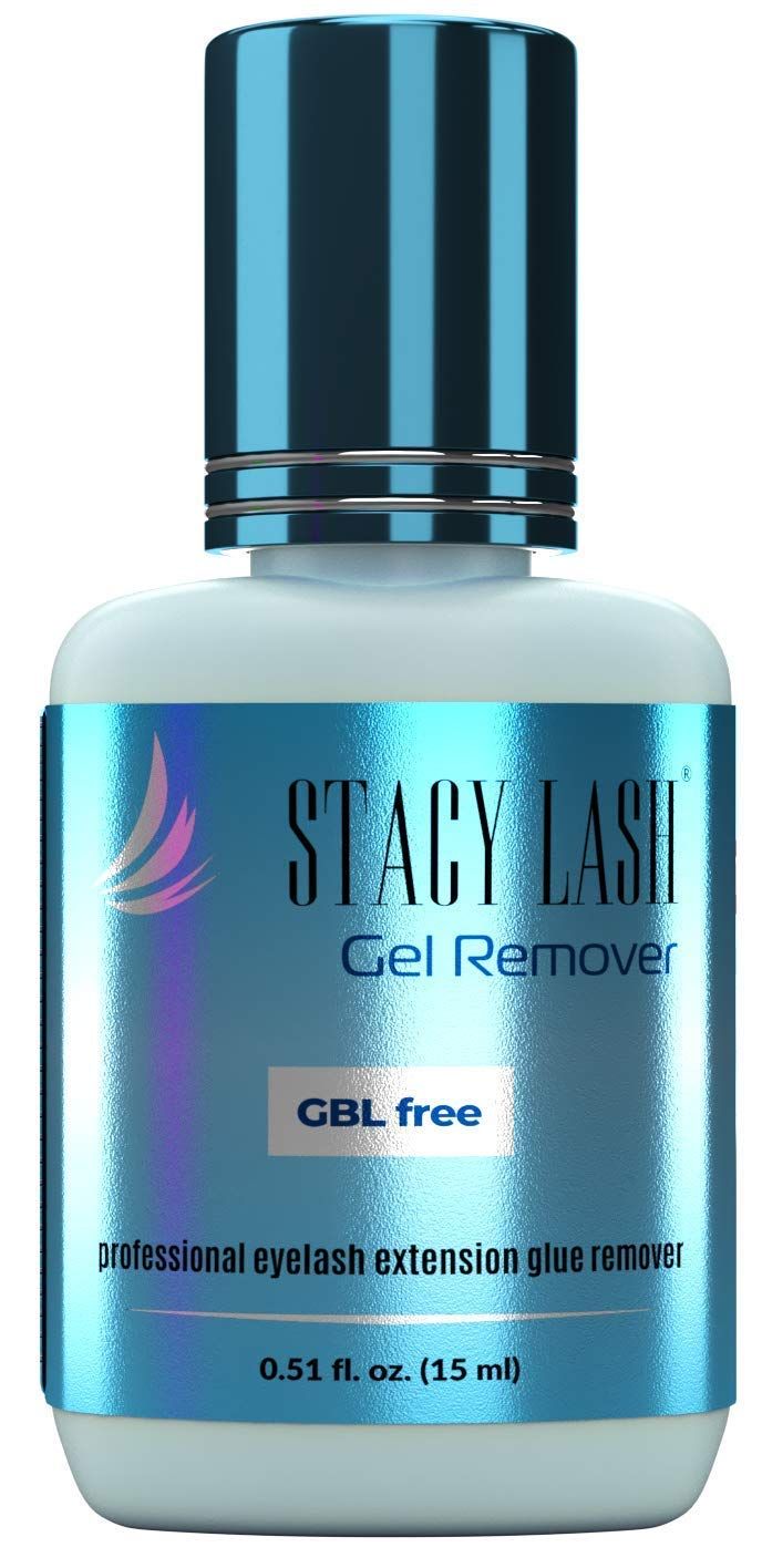 Lash Remover for Lash Extensions by Stacy Lash (0.51 fl.oz  15 ml) Eyelash Extension Remover  60 Sec Dissolution Lash Glue RemoverProfessional Eyelash Remover for ExtensionsLash Tech Supplies