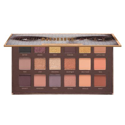 Brown Eyeshadow Palette for Mature Women, Nude Neutral Eye Makeup, Pigmented Warm 18 Colors Make Up Palettes, Matte Shimmers Eye Shadow Pallet Natural-Looking, Blendable, Waterproof Long Lasting