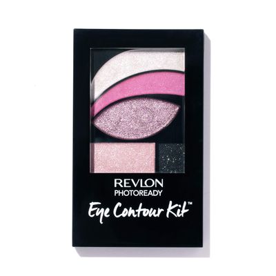Revlon PhotoReady Eye Contour Kit, Eyeshadow Palette with 5 WetDry Shades &amp; Double-Ended Brush Applicator, Pop Art (535), 0.1oz