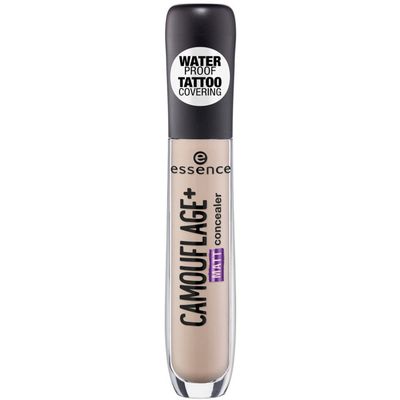 essence Camouflage Matte concealer, masking pen, no. 20 light ivory, nude, matte, vegan, oil-free, waterproof (5 ml).