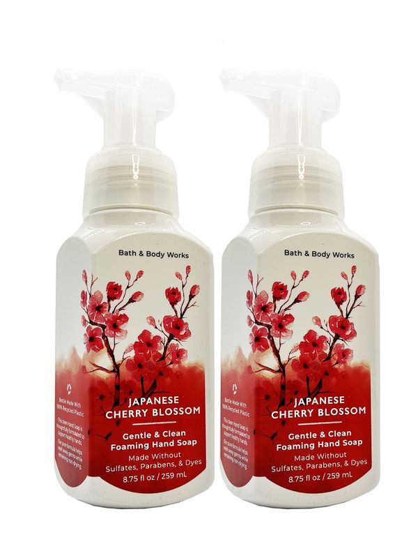 Bath &amp; Body Works, Gentle Foaming Hand Soap. Japanese Cherry Blossom (2-Pack)