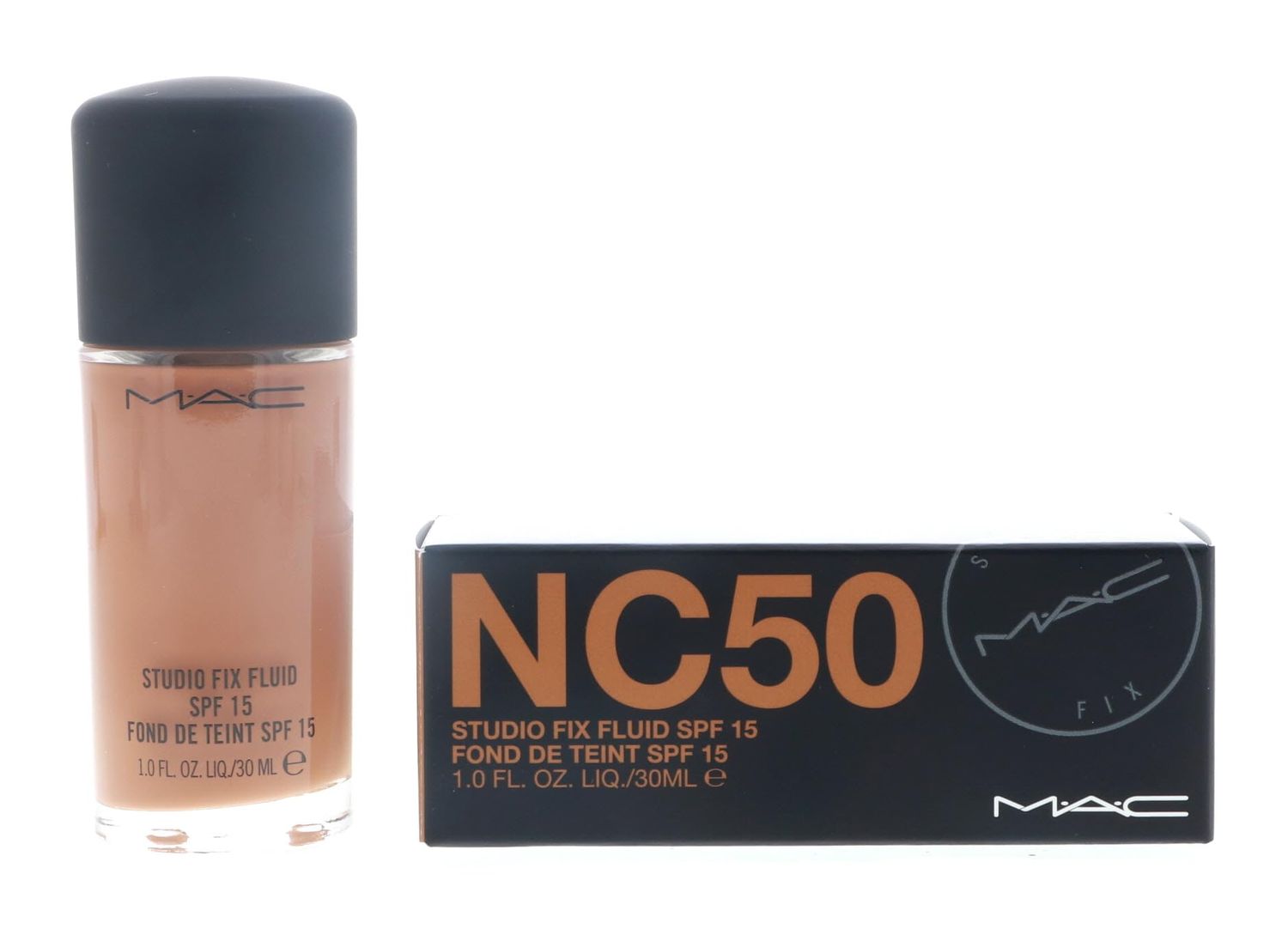 MAC &#39;Studio Fix&#39; Fluid Foundation SPF 15#NC50