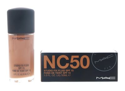 MAC &#39;Studio Fix&#39; Fluid Foundation SPF 15#NC50