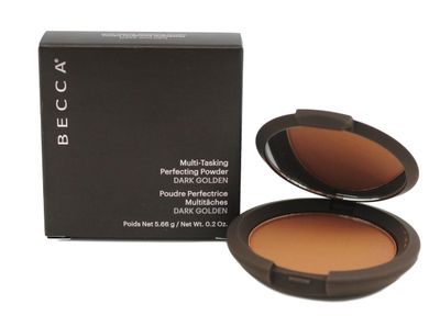 Becca Multi-Tasking Perfecting Powder DARK GOLDEN, 0.2 oz.