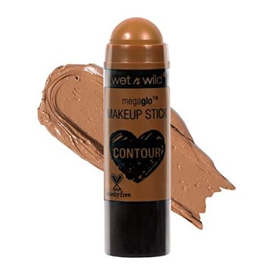 wet n wild MegaGlo Makeup Stick, Buildable Color, Versatile Use, Cruelty-Free &amp; Vegan - Where&#39;s Walnut?
