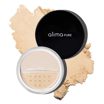 Alima Pure Matte Foundation Loose Mineral Powder Foundation Makeup, Loose Powder Makeup Oil Free Talc Free Powder, Natural Makeup Mineral Foundation Full Coverage Natural Foundation Powder .15 oz4.5g