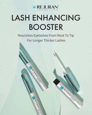 REJURAN Advanced Lash Enhancing Booster, c-PDRN - Eyelash Growth Serum for Fuller, Stronger, Healthier Lashes with Biotin and c-PDRN (0.10 fl oz)