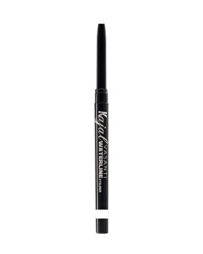 VASANTI Kajal Waterline Eyeliner Pencil - Long-lasting, Waterproof, Smudge-proof, Safe for Sensitive Eyes, Waterline Eye Liner - Opthalmologist Approved and Tested (White Clarifier)