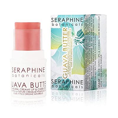 Seraphine Botanicals 91% Natural Creamy Lip &amp; Cheek Stain Butter (Guava)