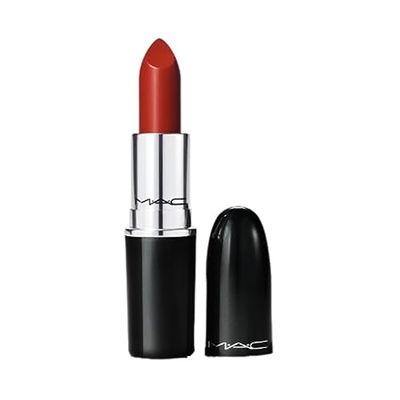MAC Lustreglass Lipstick - 562 Chili Popper (Warm Brick Red) - 0.1 oz  3 g