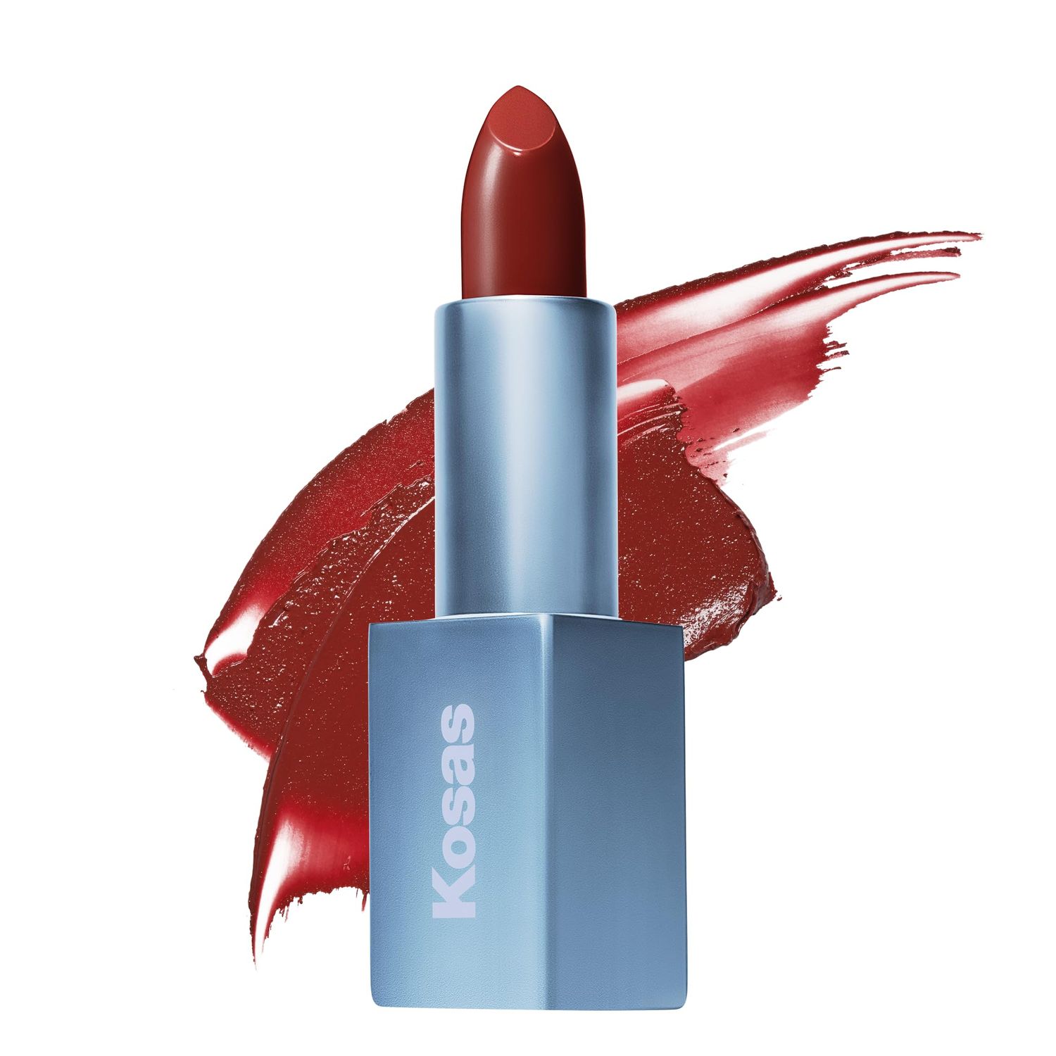 Kosas Weightless Lip Color Nourishing Satin Lipstick - High Impact Lip Color with Clean Formula - Comfy Feel &amp; Soft Finish - Deep Talks