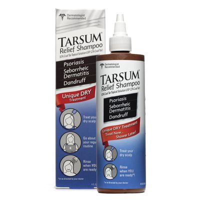Tarsum Extra Strength Psoriasis Shampoo - Coal Tar Shampoo and Conditioner for Scalp Psoriasis, Seborrheic Dermatitis, Severe Dandruff, &amp; Eczema - Exfoliating Relief for Flaky, &amp; Itchy Scalp (4 oz)