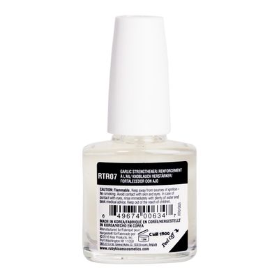 Ruby Kisses Nail Treatment, Garlic Nail Strengthener, Nail Growth & Repair, Strengthening Polish for Thin Damaged Nail, Stops Splits, Chips and Cracks, Infused with Garlic & Vitamin E (1 PACK)