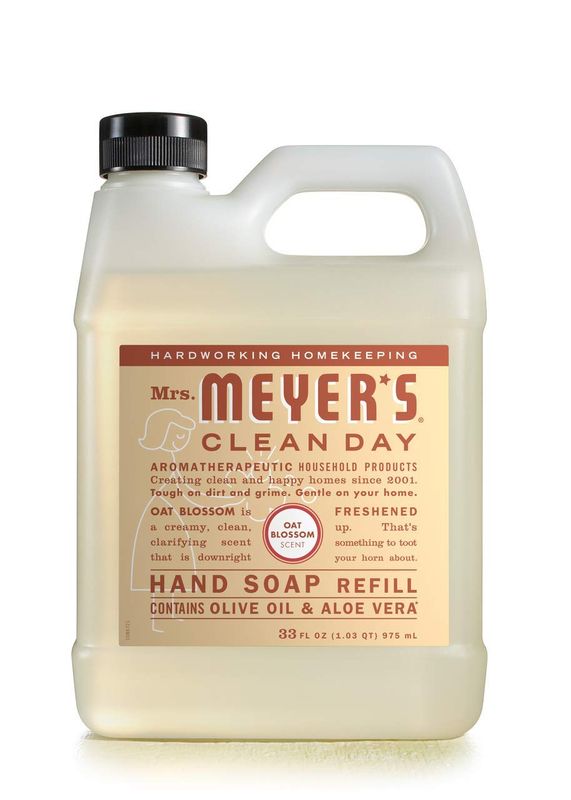 Mrs. Meyer&#39;s Liquid Hand Soap Refill, Oat Blossom, 33 OZ