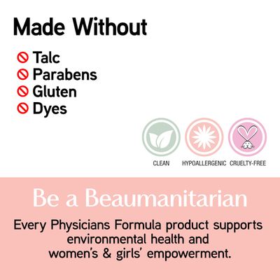 Physicians Formula Murumuru Butter Highlighter Makeup Face Powder Make Up, Champagne, Dermatologist Approved,