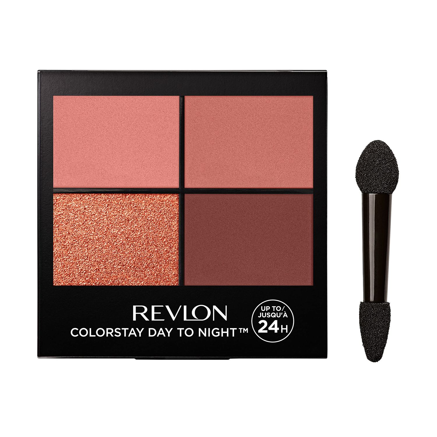 REVLON Eye Shadow Palette, ColorStay Day to Night, Makeup Stocking Stuffers for Women, Crease &amp; Smudgeproof, Transitional Shades, 560 Stylish, 0.16 Oz