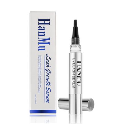 HANMU Lash Serum, For Rapid Enhancement of Eyelash Growth - Fuller, Faster, Longer, Non-Irritating Eyelash Growth Serum, Premium Lash Enhancer-4ml