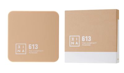 3INA The Compact Powder 613 - Gives An Even, Natural And Silky Finish - Comfortable And Luminous Texture - Easy To Blend - Uniform Coverage - Enhances The Skin Tone - Cruelty Free And Vegan - 0.44 Oz