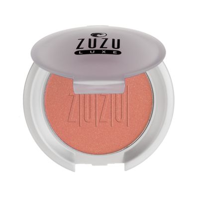ZUZU LUXE Mineral Blush (Sunset - ApricotWarm Shimmer), Natural, Paraben Free, Vegan, Gluten-free, Cruelty-free, Non GMO, 0.1 oz