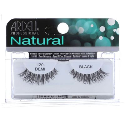 Ardell Fashion Lashes Natural Strip Lash, Black 120 1 ea (Pack of 4)