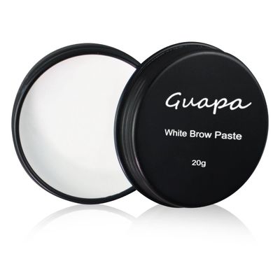 20 g  0.7 oz White Brow Contour Paste Eyebrow Mapping Paste Eyebrow Tinting Tool for Micropigmentation (1 box Black Box)