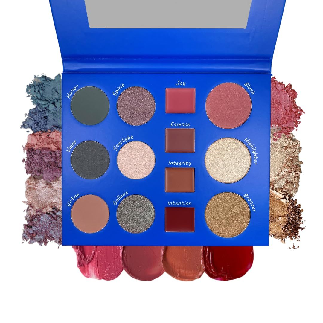 Honeybee Gardens &#39;Resilience&#39; All In One Makeup Palette | Vegan | Gluten Free | Cruelty Free