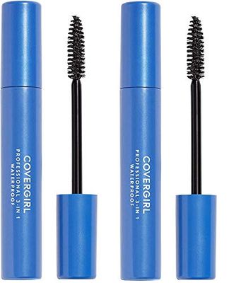 COVERGIRL Professional All-in-One Waterproof Mascara Very Black 225, 1 Count(Pack of 2)