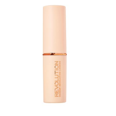 Makeup Revolution Fast Base Stick Foundation F5, Makeup Highlighter Contour Stick for Dewy Finish, Best Foundation Base Makeup for Light Skin Tones, Revolution Makeup for Fresh Look