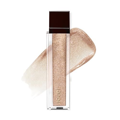 Jouer Long Wear Lip Topper - Lip Gloss - Moisturize &amp; Nourish Lips - Non-Stick Shimmer - Skin Protecting Formula - Vanilla Flavor - Paraben, Gluten, &amp; Cruelty Free- Vegan Friendly