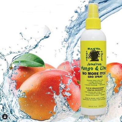 Jamaican Mango &amp; Lime No More Itch Gro Spray 8 oz