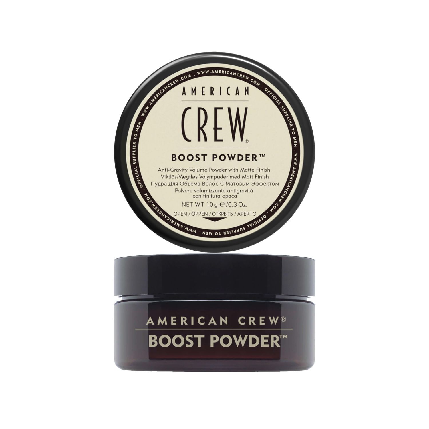 American Crew Men&#39;s Hair Boost Powder, Provides Lift &amp; Volume, 0.3 Oz (Pack of 1)
