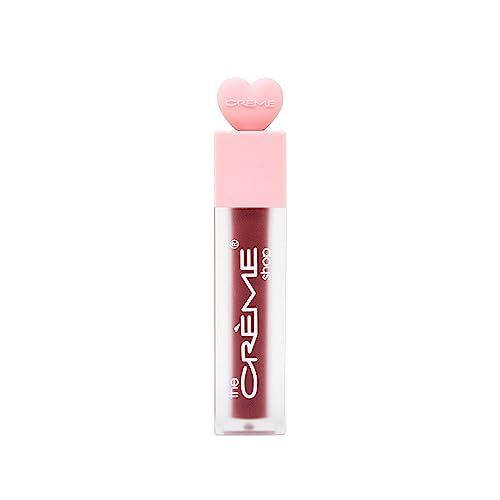 The Creme Shop&#39;s Ultra-Moisturizing, 12HR Long-Lasting Glossy Lip Stain - Sunflower Seed Oil &amp; Glycerin Infused for Soft, Hydrated Lips - LOVE PUNCH