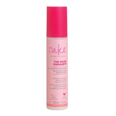 Cake Beauty Leave in Conditioner, The Mane Manager - Moisturizing &amp; Softening - With Coconut Oil, Biotin, Soy &amp; Rice Proteins - For DryNormal Hair Types - 4 Fl Oz  120 mL