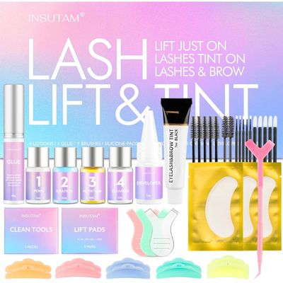 Lash Lift Kit for Home Salon Eyelash Lift Kit for Beginner - Professional Eyelash Curling Lash Extension Set