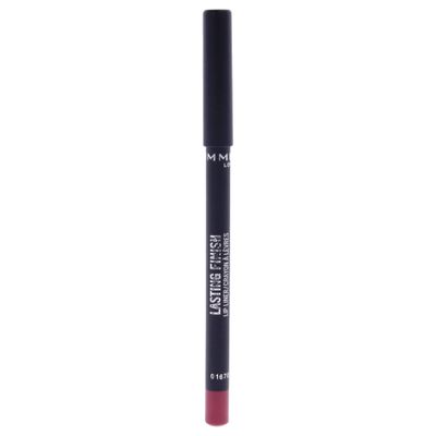 Rimmel Lasting Finish 8HR Soft Lip Liner Pencil - Vibrant, Blendable Formula to Lock Lipstick in Place for 8 Hours - 125 Indian Pink, .04oz