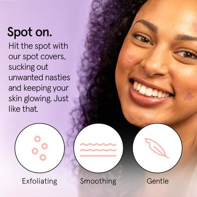 grace & stella Award Winning Pimple Patches For Face (Heart, 36 Count) - Hydrocolloid Acne Patches for Face - Dermatologist Tested, Vegan, Cruelty-Free Zit Patches for Face, Blemish Patches