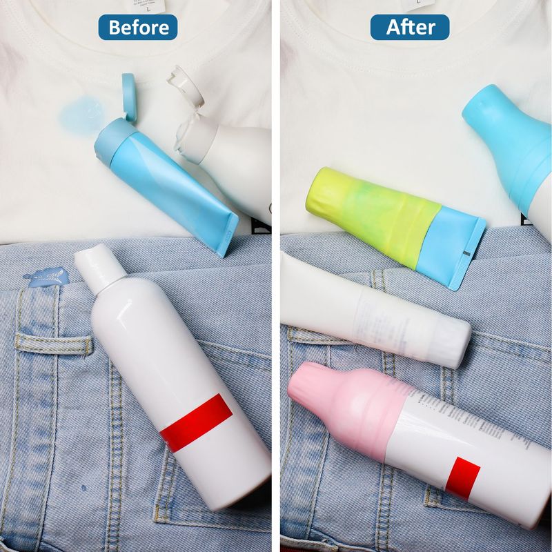 FOROUME 10 Pack Travel Essentials Silicone Bottle Covers, Cruise Ship Essentials, Travel Accessories Luggage for Women Men, Elastic Sleeves for Leak Proofing, Fit Most Travel Size Bottles Toiletries