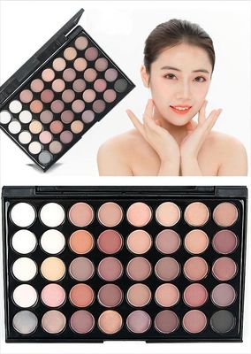 YARLADY 40 color Highly Pigmented Eye Makeup Palette, Matte Shimmer Metallic Eyeshadow Pallet Long Lasting Blendable Natural Colors Make Up Eye Shadows Cosmetics Gift Kit (E01)