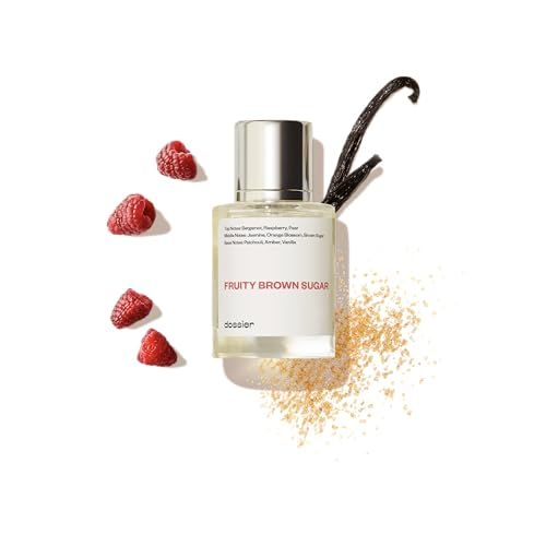 Dossier - Fruity Brown Sugar - Eau de Parfum - Inspired by YSt L&#39;s Mon Paris - Perfume Luxury - Pure Infused - Paraben-Free - Vegan - For Women - Fragrance 1.7 Fl oz (Spray 50ml)