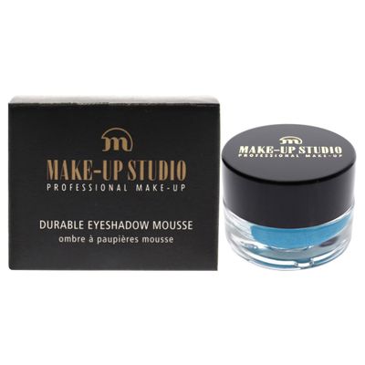 Make-Up Studio Professional Amsterdam Eyeshadow Mousse - For A Perfect Smokey Eye - Waterproof And Stays In Place All Day Long - Real Eye-Catcher - Easy To Apply - Turquoise Treasure - 0.17 Oz