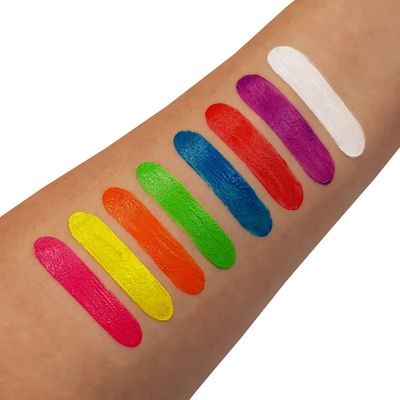 Moon Glow - Neon UV Paint Stick Body Crayon for the Face &amp; Body - White