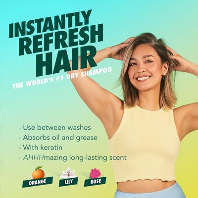 Batiste Original Dry Shampoo, Waterless Shampoo, 3.81oz 3 pack