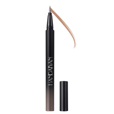 DekRion Liquid Eyeliner Pen, Waterproof Eyeliner Long-lasting Eyeliner, Metallic-Eyeliner Easy To Use, White Black Red Brown Purple Colorful Eyeliner (Brown)