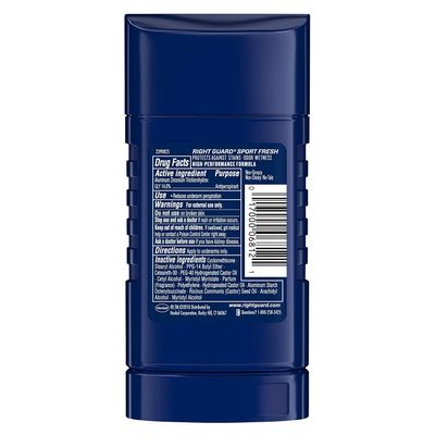 48H Antiperspirant &amp; Deodorant Stick - Fresh Scent, Sport Invisible Solid - 2.6 oz (Pack of 4)