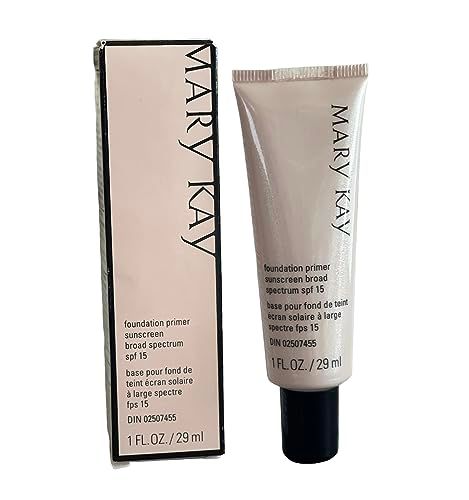 Mary Kay Foundation Primer Sunscreen Broad Spectrum SPF 15 1 fl. oz.  29 ml